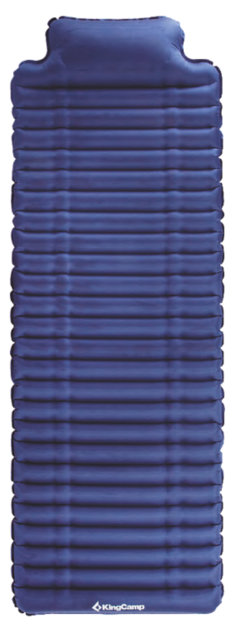 Коврик самонадувающийся 1903 COMFORT LIGHT, синий, 189 х 66 х 7/11 см, King Camp