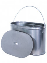 Котел Век с крышкой 10л овальный