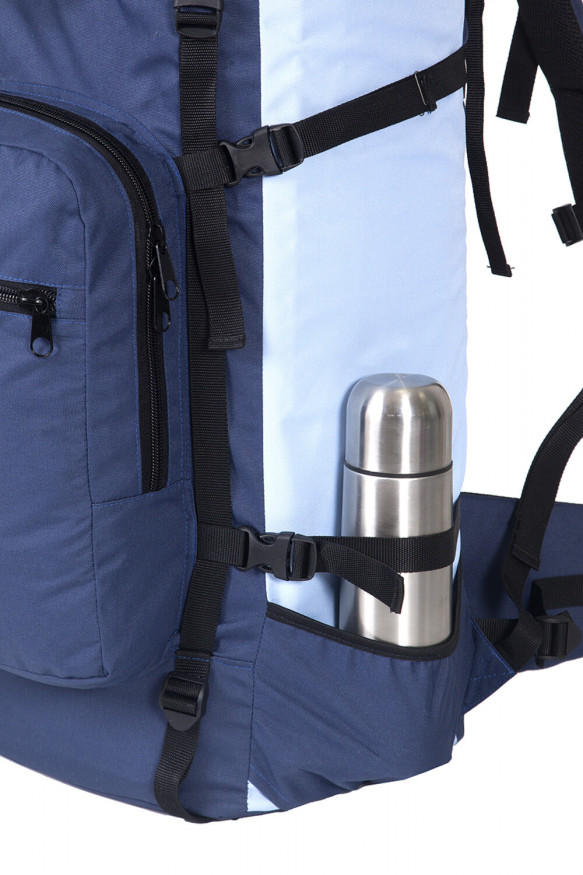 Рюкзак туристический Оптимал 2, серо-красный, 90 л, ТАЙФ