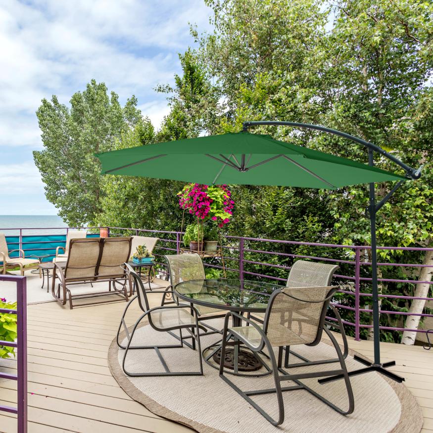 Зонт садовый (d=3 м) темно-зеленый, 6004, Green Glade