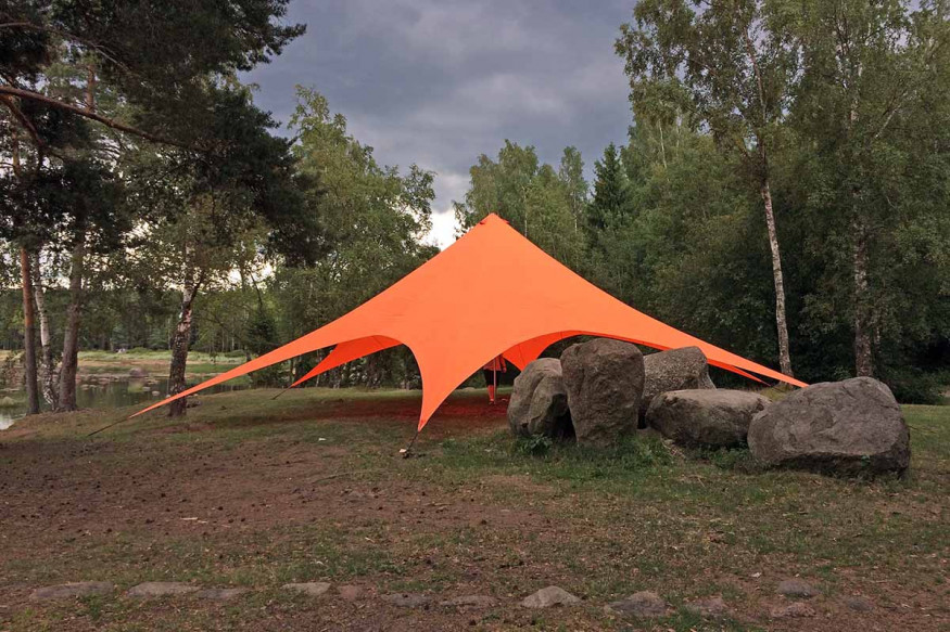 Тент ЗВЕЗДА, вольный ветер