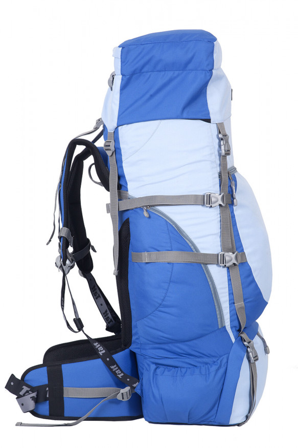 Рюкзак туристический Хальмер 1, с латами, синий-голубой, 100 л, ТАЙФ
