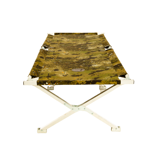 Раскладушка туристическая в чехле Пингвин, 1950х750х400 мм, труба алюминиевая 25х25 мм