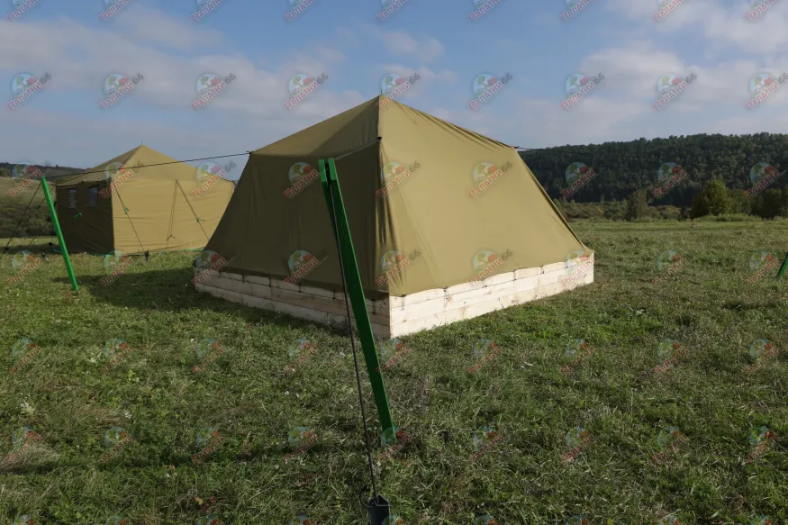 Армейская палатка лагерная солдатская (ПЛС)