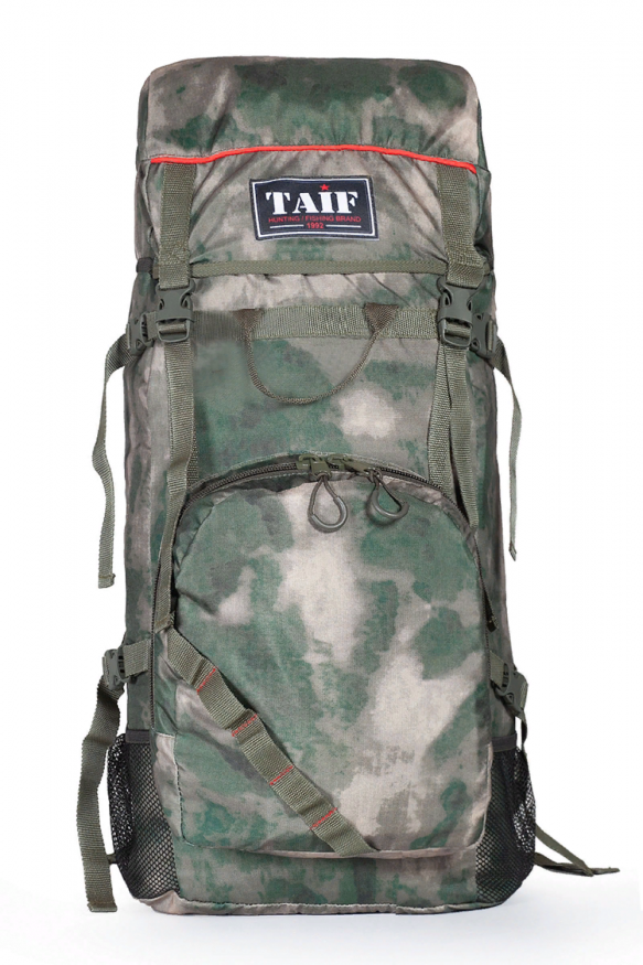 Рюкзак туристический Турист Лайт 7, ПВХ 600, мох, 65 л, ТАЙФ