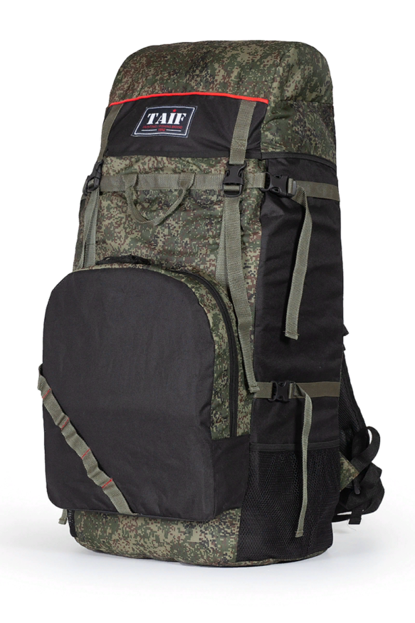 Рюкзак туристический Турист Лайт 4, ПВХ 600, цифра/черный, 80 л, ТАЙФ